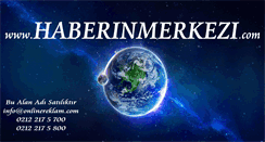 Desktop Screenshot of haberinmerkezi.com